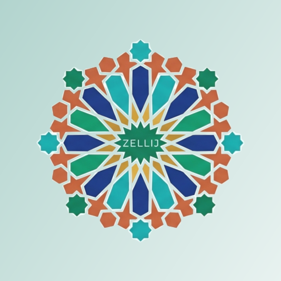 The rosette on an inverted sea field